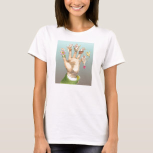 CAMISETA CORDA QUE PUXA O T-SHIRT