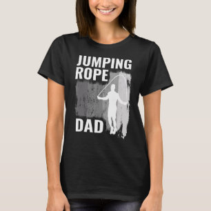 Camiseta cordão de saltar mago corda saltando para homens s