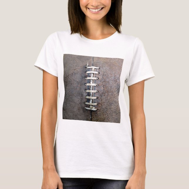 Camiseta Cordas de futebol vertical (Frente)