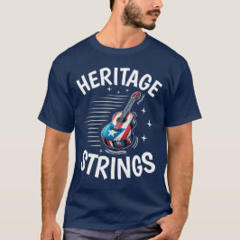 Camiseta Cordas de Violão Herança Hispânica