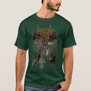 Camiseta cordeiro de deus garota vintage