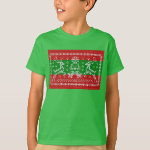 Camiseta Cordéis de camisolas e camisolas do Xmas
