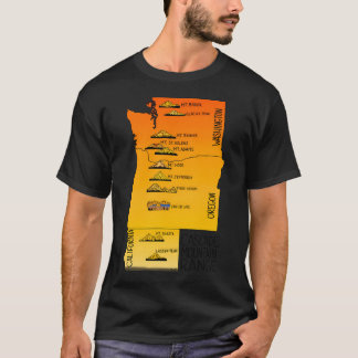 Camiseta Cordilheira das Cascatas - Glaciar Mt Baker Pico M