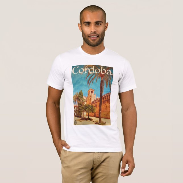 Camiseta Córdova, t-shirt da espanha (Frente Completa)