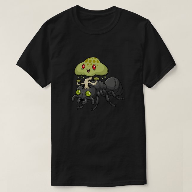 Camiseta Cordyceps Ant Fited (Frente do Design)