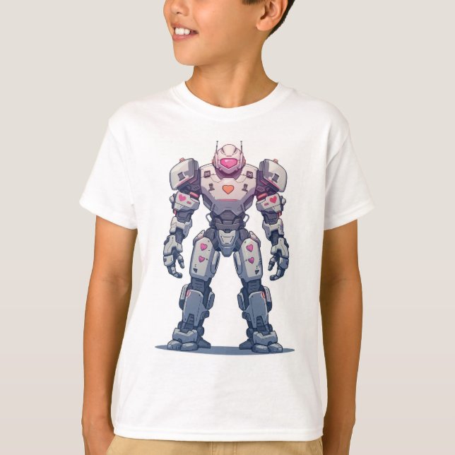 Camiseta Core-One: Sentinel Bot (Frente)