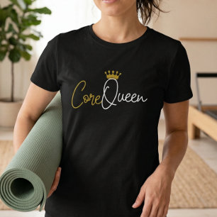 Camiseta Core Queen Pilates - Citação de Treino