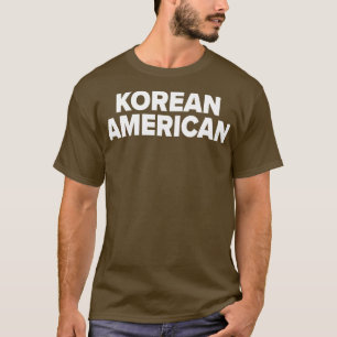 Camiseta Coreano americano 1