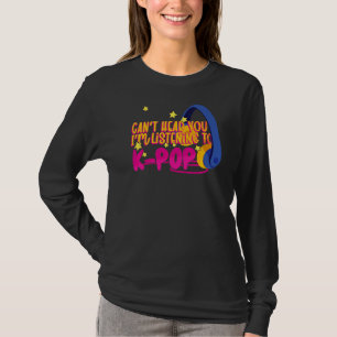 Camiseta Coreano K Pop Não Consegue Ouvir Você Estou Ouvind