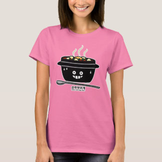 Camiseta Coreano Spicy soft Tofu Stew sopa Sundubu jigae