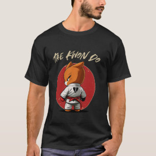 Camiseta Coreano Taekwondo Fox - Engraçado TKD