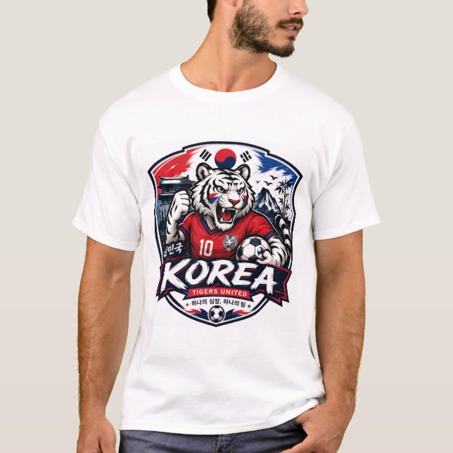 Camiseta  Coreia (Frente)