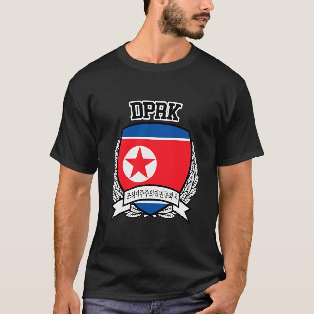 Camiseta Coreia do Norte (Frente)