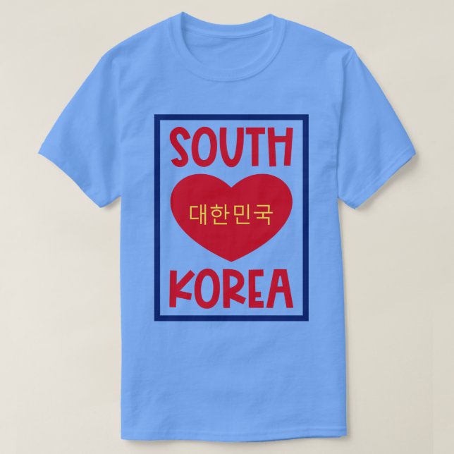 Camiseta Coreia do Sul 1 (Frente do Design)