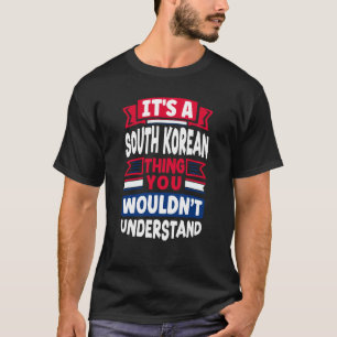 Camiseta Coreia do Sul Coreia do Sul Coreia Bandeira Seu Ko