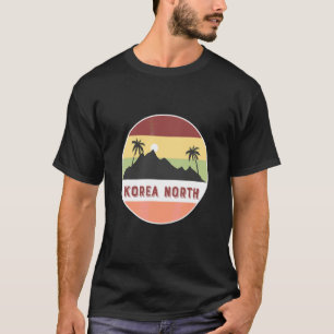 Camiseta Coreia Norte Montanha E Palmeiras