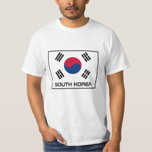 Camiseta coreia-T-Shirt do sul