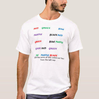Camiseta Cores
