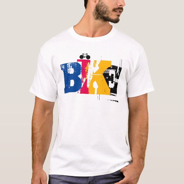 Camiseta Cores CMYK BIKE (Frente)