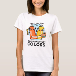 Camiseta Cores Completamente Engraçadas Paint Pun