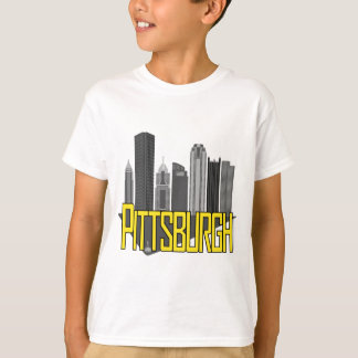 Camiseta Cores da cidade de Pittsburgh