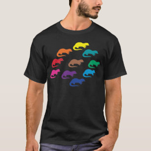 Camiseta Cores da lontra