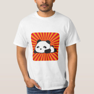 Camiseta Cores da panda 2 de Kawaii