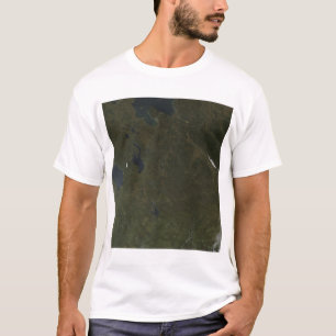 Camiseta Cores da queda em Rússia do noroeste