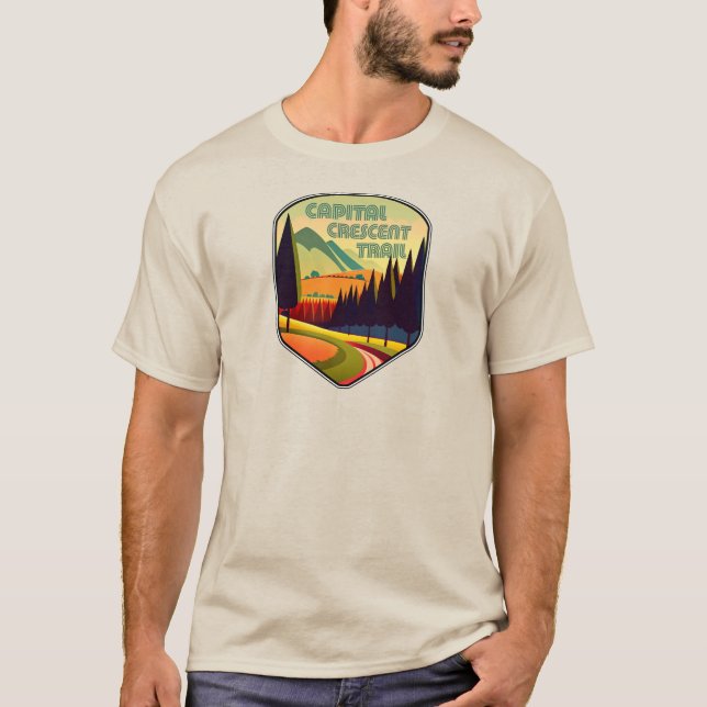 Camiseta Cores da Trilha Capital Crescent (Frente)