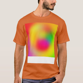 Camiseta Cores de 80 s coloridas indefinidas