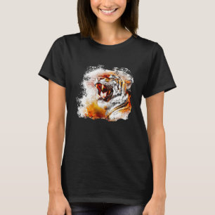 Camiseta Cores de água Tigre
