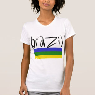 Camiseta Cores de Brasil!