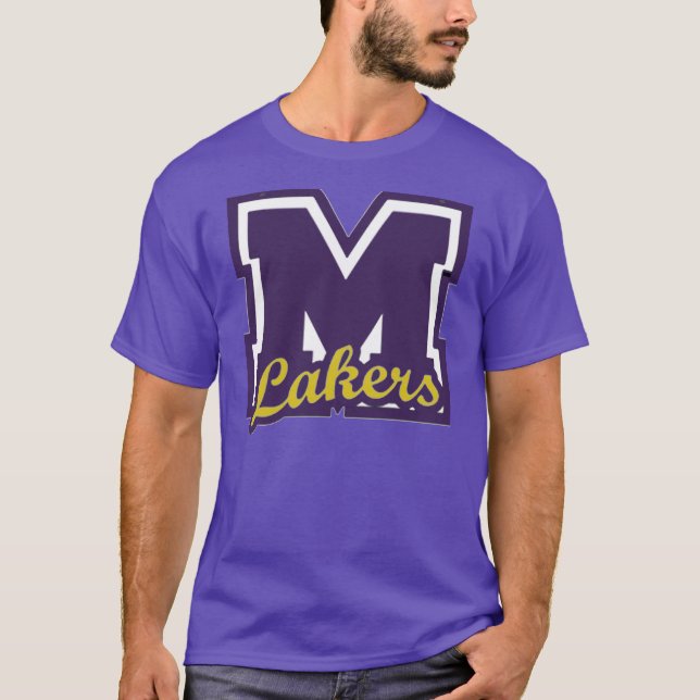 Camiseta Cores de Millersport Lakers (Frente)