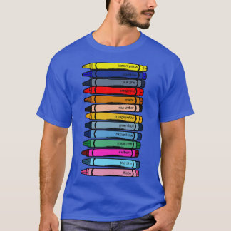 Camiseta Cores de Pastel de Cera Desfragmentada