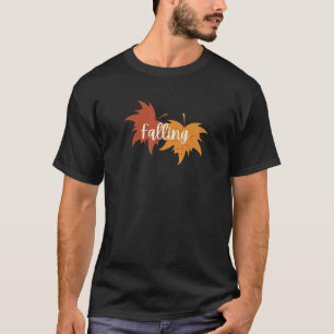 Camiseta Cores de queda de tendências para a temporada de q