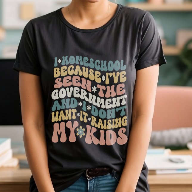 Camiseta Cores de Texto Personalizadas da Cota de Escolas D (Criador carregado)