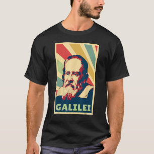 Camiseta Cores de Vintagem Galileu Galilei