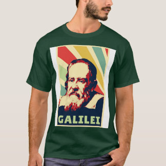 Camiseta Cores de Vintagem Galileu Galilei
