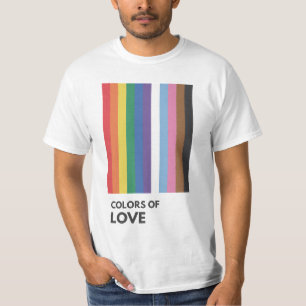 Camiseta Cores Do Amor