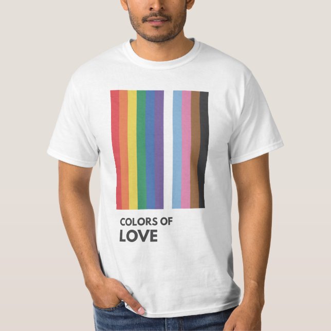 Camiseta Cores Do Amor (Frente)