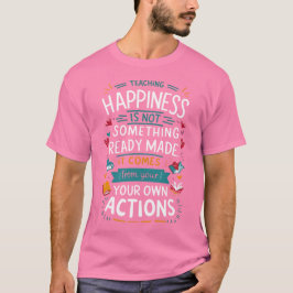 Camiseta Cores do aprendizado