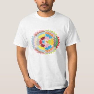 Camiseta Cores do arco-íris EBR: equilíbrio de energia