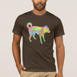Camiseta Cores do CÃO, BASTÃO