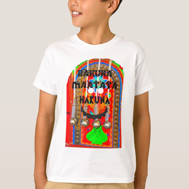 Camiseta Cores do Carnaval do Samba Hakuna Matata blings.pn (Frente)