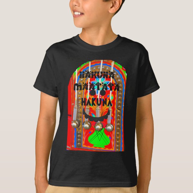 Camiseta Cores do Carnaval do Samba Hakuna Matata blings.pn (Frente)