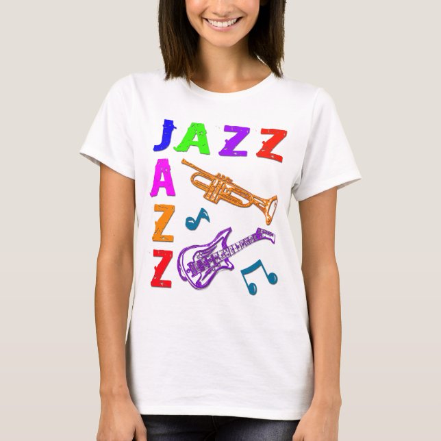 CAMISETA CORES DO JAZZ (Frente)