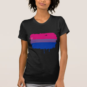 Camiseta Cores do Orgulho Bissexual