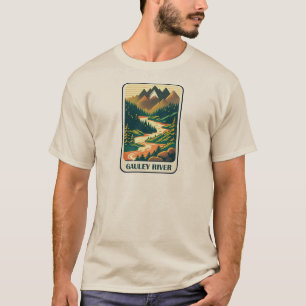 Camiseta Cores do Rio Gauley West Virginia
