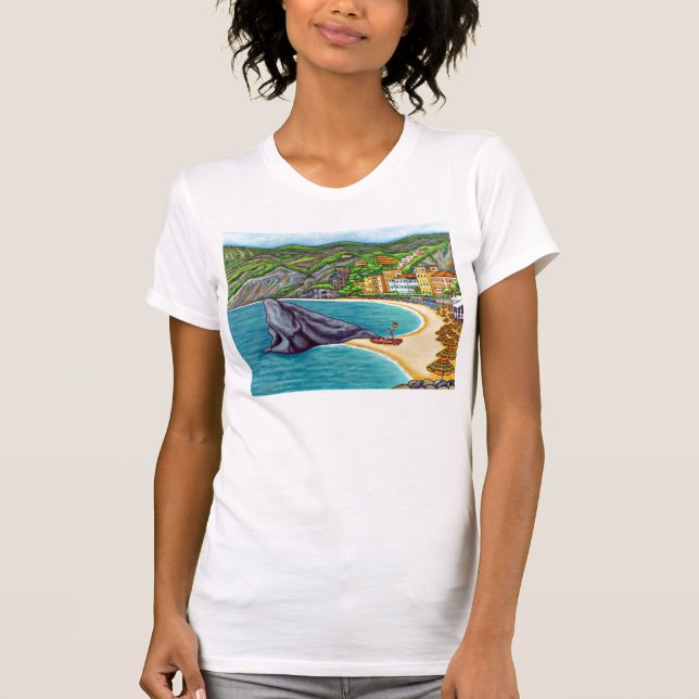 Camiseta Cores do t-shirt de Monterosso (Frente)