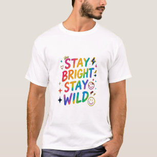 Camiseta Cores em Todos os Lugares Todos os Dias